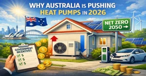Why Australia is pushing heat pumps in 2026 with government incentives and energy-efficient home